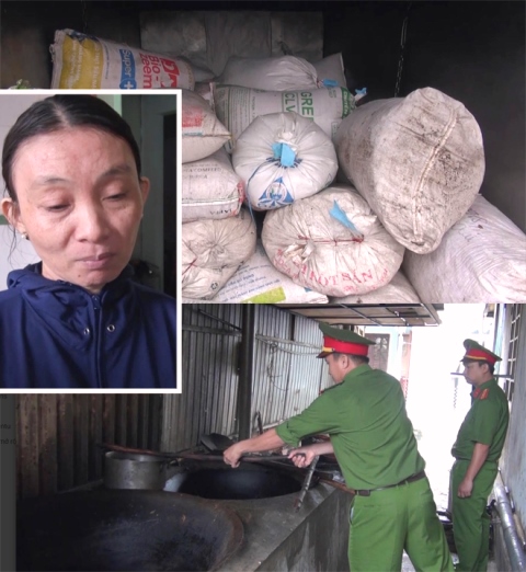 Quảng Ngãi: Thu giữ 3 tấn mỡ động vật không rõ nguồn gốc