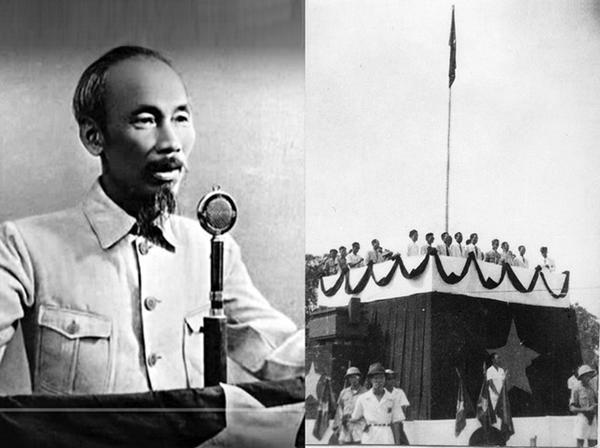 Ngày 2/9/1945, Hồ Chủ tịch đọc Tuyên ngôn độc lập, khai sinh nước Việt Nam Dân chủ Cộng hòa. Lúc này, Đảng ta tròn 15 tuổi (Nguồn ảnh: Bảo tàng Lịch sử quốc gia)
