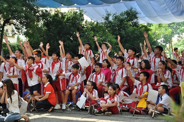 Strong Việt Nam “lăn bánh” qua 5 trường trung học cơ sở trên địa bàn Thủ đô Hà Nội và để lại nhiều ấn tượng và không khí sôi động