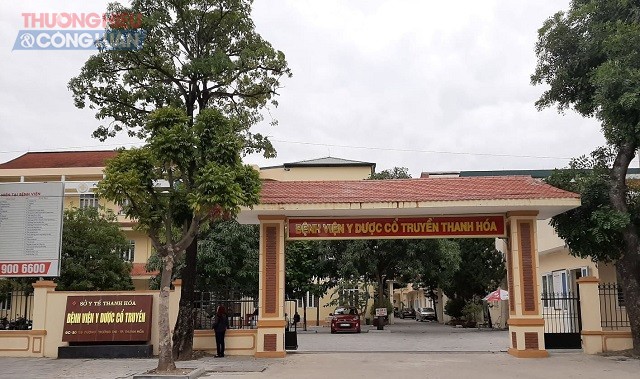 Bệnh viện Y Dược cổ truyền Thanh Hóa nơi ông Nguyễn Hoàng Trung đang làm việc