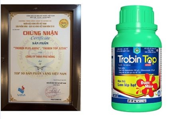 ‘TROBIN TOP 325SC’ - Hành trình đến Top 50 sản phẩm vàng Việt Nam 2019