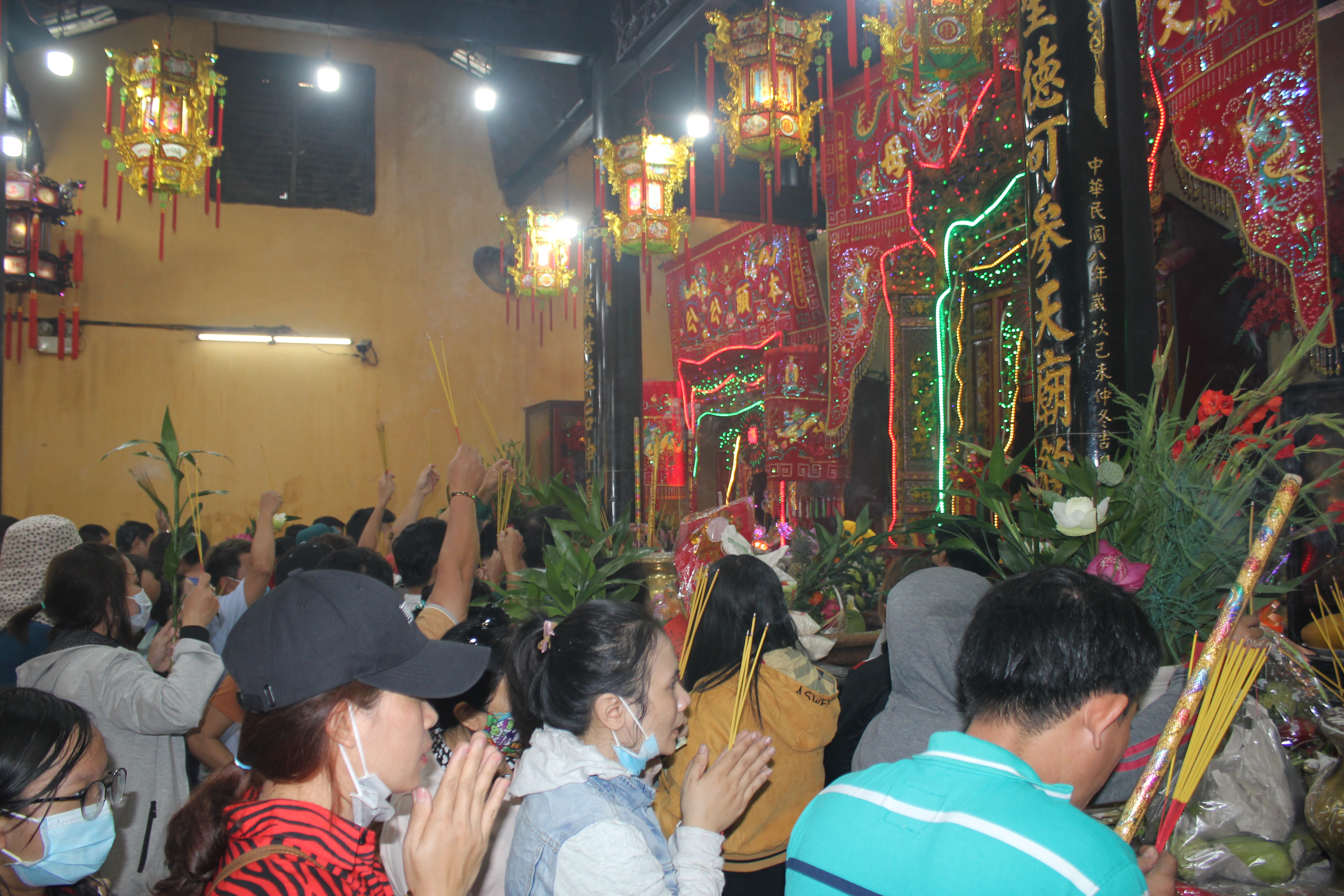 Bình Dương: Chùa Bà Thiên Hậu hủy chương trình rước kiệu Bà vì dịch cúm Corona