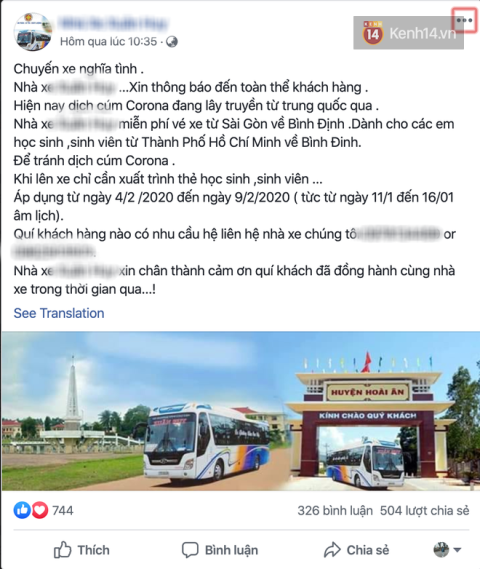 Nhiều nhà xe trên địa bàn tỉnh Bình Định đã sẵn sàng lập nên những chuyến xe tình nghĩa, chở miễn phí các bạn học sinh sinh viên từ TP.HCM quay trở về Bình Định.