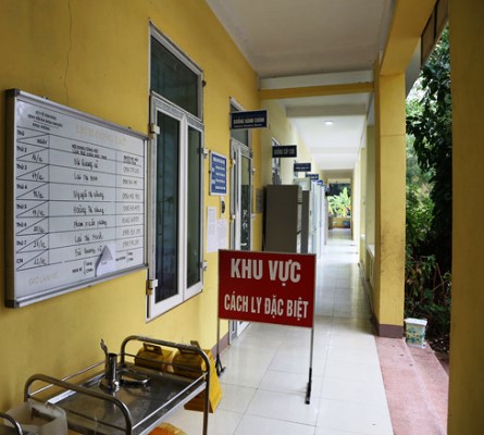Bệnh nhân N.T.N là người thứ 8 mắc nCoV tại Vĩnh Phúc và đang được cách ly tại Trung tâm Y tế huyện Tam Đảo