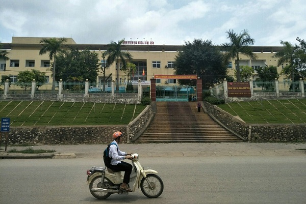 Trụ sở Bệnh viện đa khoa thị xã Bỉm Sơn (Thanh Hóa)