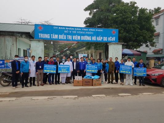 Triệu tấm lòng hướng về người dân Vĩnh Phúc