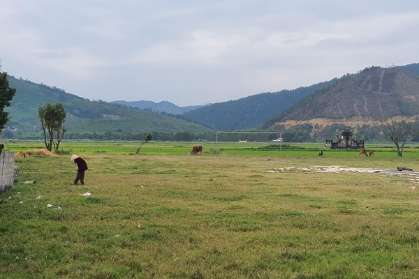 Vị trí lò giết mổ động vật ngay đầu nguồn nước thôn Quyết Thắng, xã Thanh Trạch