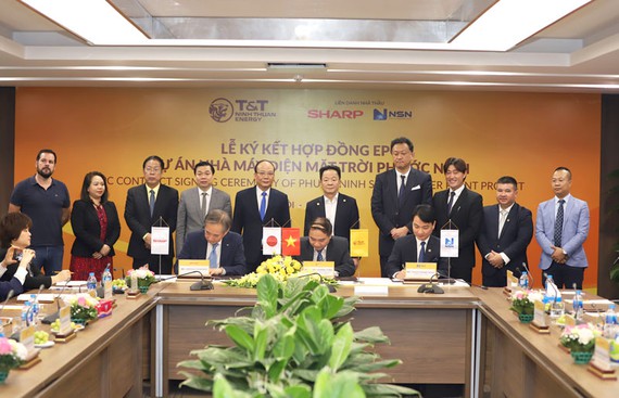 Công ty CP Công nghiệp Năng lượng Ninh Thuận ký hợp đồng tổng thầu EPC với liên doanh đối tác Sharp-NSN