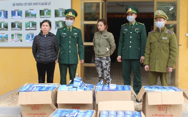 Thu giữ 15.000 chiếc khẩu trang y tế không rõ nguồn gốc xuất xứ