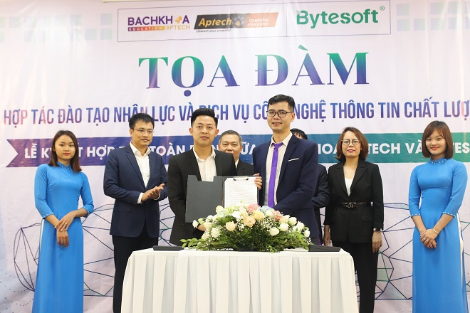 Hợp tác đào tạo nhân lực và dịch vụ CNTT chất lượng cao trong bối cảnh CMCN 4.0