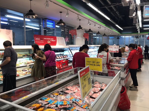 Tâm dịch COVID-19: Hàng hóa ở Hà Nội luôn dồi dào