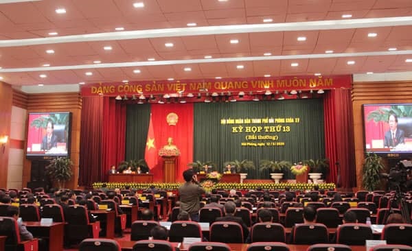 Hải Phòng: Khai mạc kỳ họp thứ 13 HĐND thành phố thông qua nhiệm vụ, giải pháp phòng chống dịch COVID-19 và ổn định tình hình KT-XH
