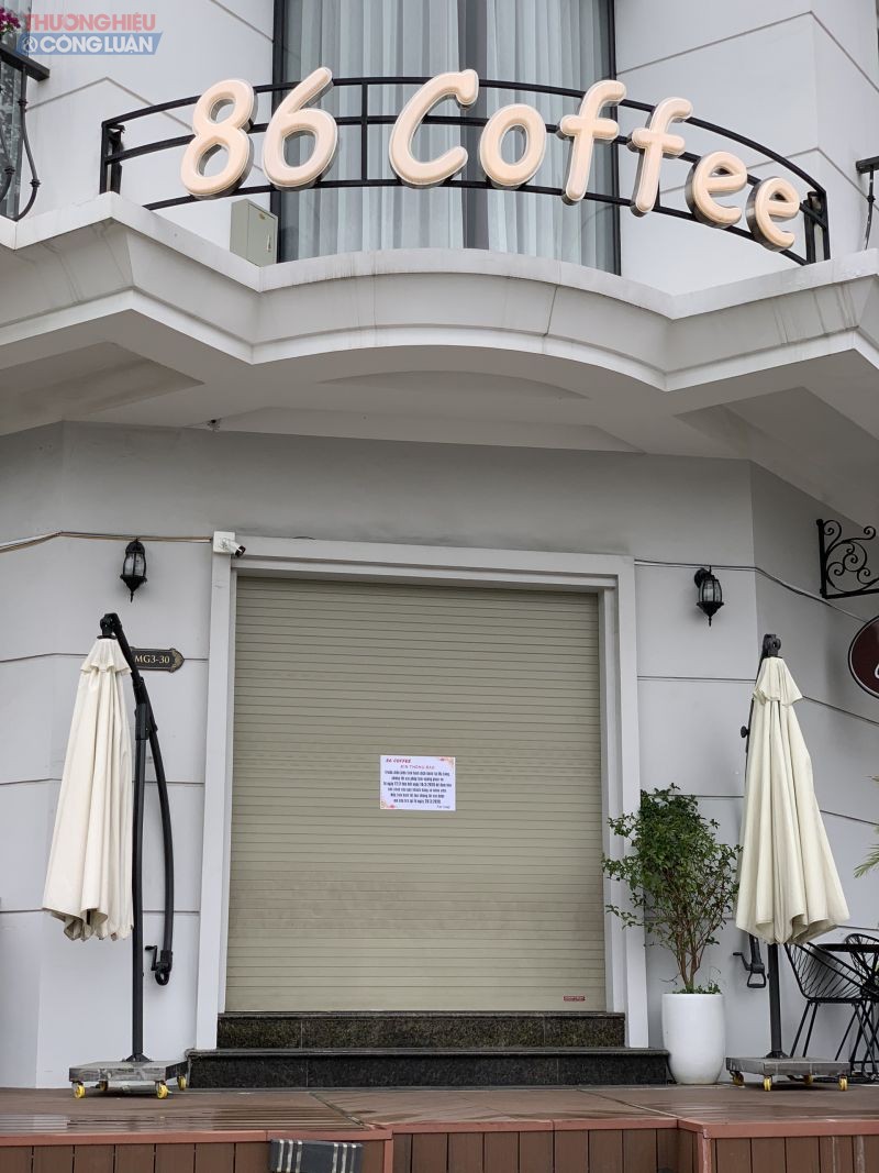 Một số quán Coffee tại một số khu đô thị như: Vinhome, Sungroup cũng tạm đóng cửa do dịch.