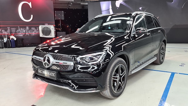 Mercedes Thinly Disguises Production Model with the GLC Coupé Concept   Carscoops