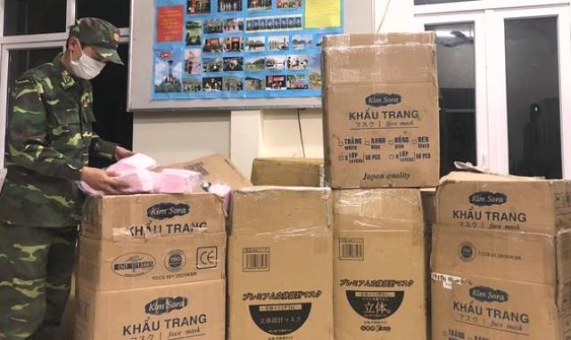 Quảng Trị: Tạm giữ gần 150.000 khẩu trang y tế vô chủ ở biên giới Việt - Lào