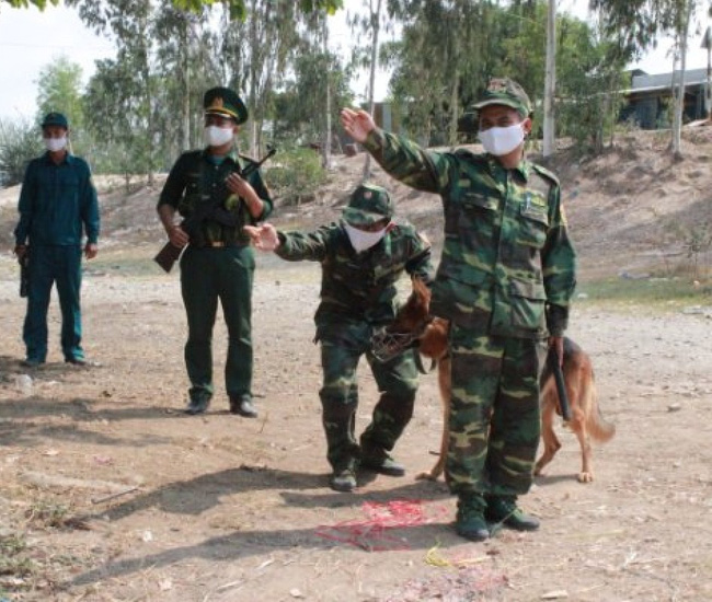 Bộ đội biên phòng tăng cường tuần tra, kiểm tra phòng chống COVID-19 tại biên giới