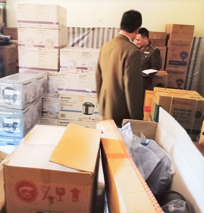 Thái Bình: Tạm giữ gần 200 nồi cơm điện có dấu hiệu vi phạm nguồn gốc xuất xứ
