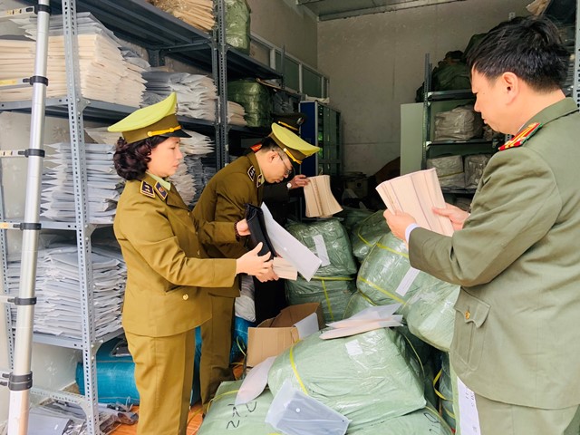 1.500 sản phẩm Đai nịt bụng có dấu hiệu nhập lậu