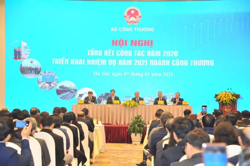 Hội nghị tổng kết công tác năm 2020 và triển khai nhiệm vụ năm 2021 của ngành Công Thương