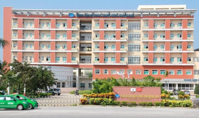 Bệnh viện Đa khoa Trung ương Quảng Nam nơi 3 bị can làm việc