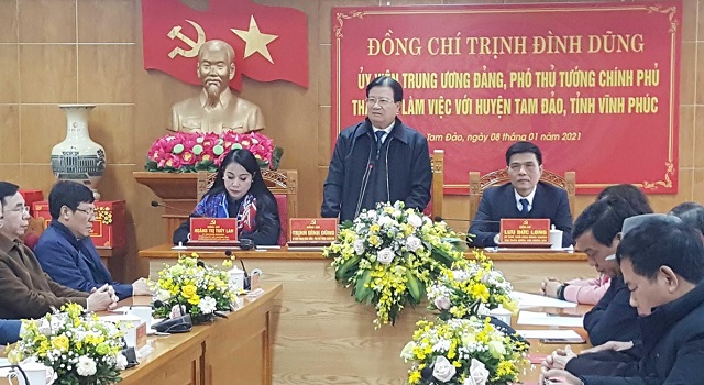 Vĩnh Phúc: Phấn đấu đưa Tam Đảo trở thành thị xã vào năm 2025