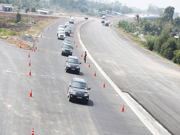Cao tốc Trung Lương – Mỹ Thuận chỉ được lưu thông 1 chiều trong dịp Tết Nguyên đán 2021