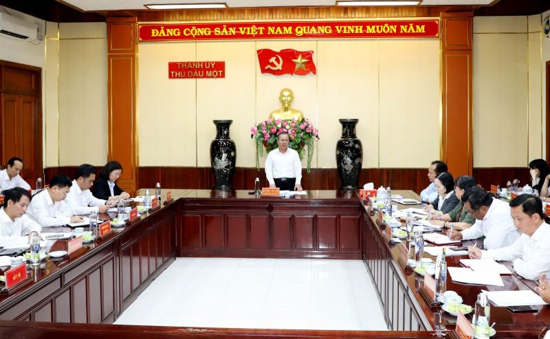 Bình Dương: Tiếp tục quan tâm đầu tư các công trình văn hóa - xã hội trên địa bàn TP. Thủ Dầu Một