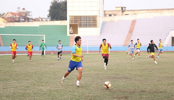 CLB bóng đá Phú Thọ chuẩn bị cho mùa giải mới