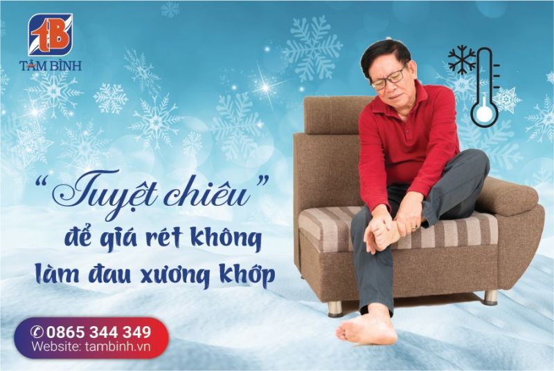 Cách để giá rét không “làm phiền” xương khớp