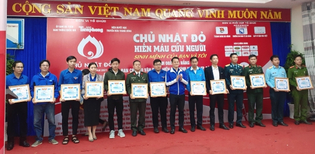 Đà Nẵng: Dự kiến thu về 1.000 đơn vị máu trong ngày 'Chủ nhật Đỏ'