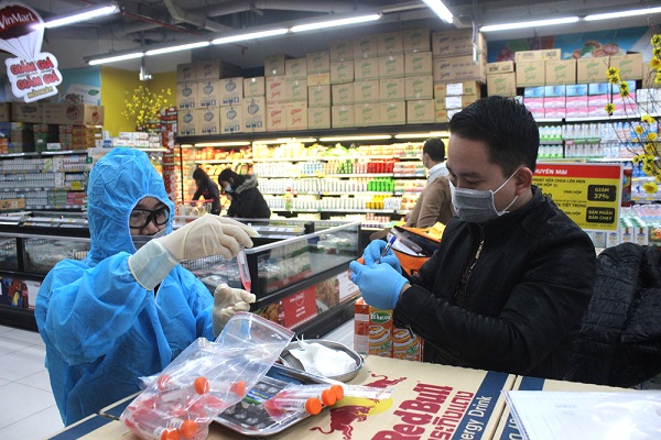 Phú Thọ: 100% mẫu thực phẩm đông lạnh nhập khẩu trên địa bàn tỉnh âm tính với SARS-CoV-2