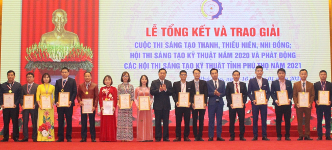 Phú Thọ: Tổng kết và trao giải Cuộc thi Sáng tạo thanh, thiếu niên, nhi đồng, Hội thi Sáng tạo kỹ thuật tỉnh năm 2020