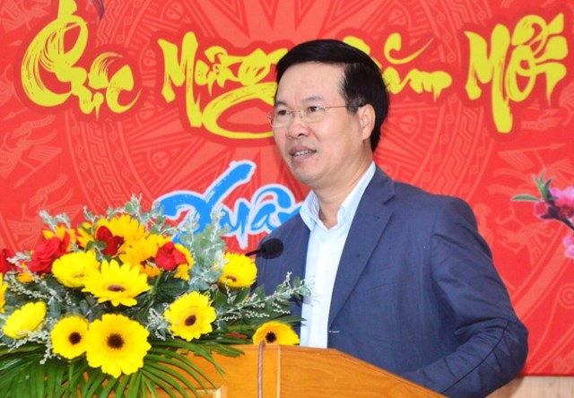 Quảng Ngãi: Ông Võ Văn Thưởng thăm chúc Tết Tân sửu 2021