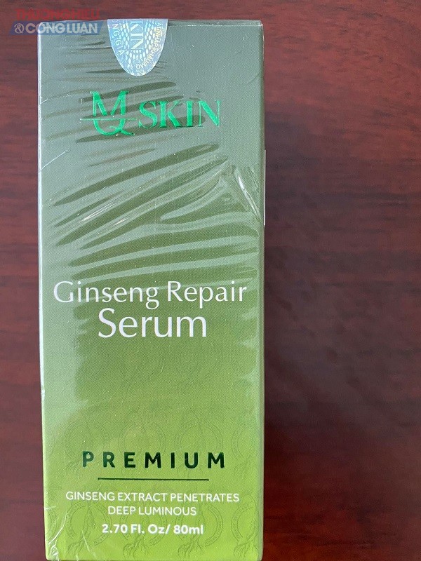 MQ Skin Ginseng Repair Serum Premium cùng số PCB 002559/19/CBMP – HCM