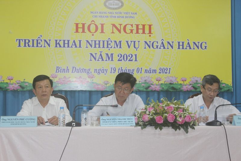 Ngân hàng Nhà nước Việt Nam - Chi nhánh Bình Dương đã tổ chức Hội nghị tổng kết hoạt động năm 2020, triển khai nhiệm vụ năm 2021. Ảnh: Thanh Hồng