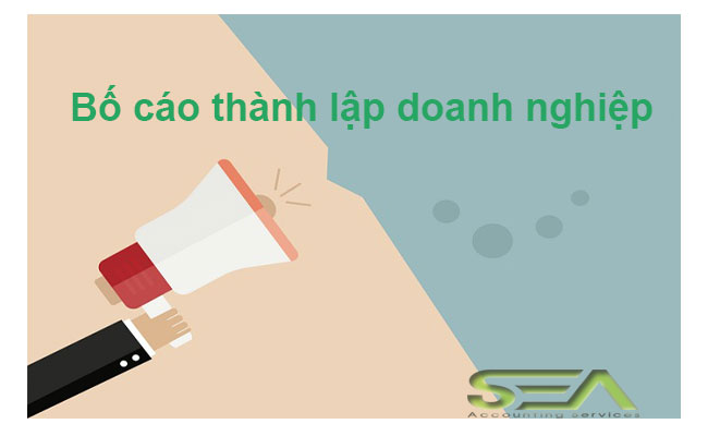 Bố cáo thành lập Doanh nghiệp