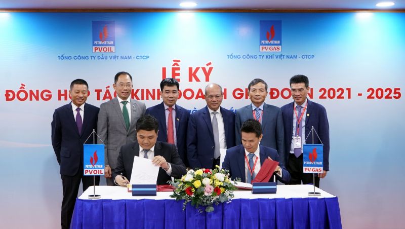 PV GAS và PVOIL ký kết hợp tác kinh doanh giai đoạn 2021-2025