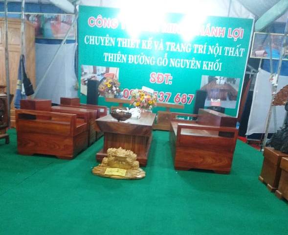 Hàng đồ gỗ của Công ty Minh Khang Lợi Hàng đồ gỗ của Công ty Minh Khang Lợi