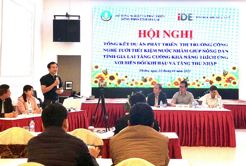 Gia Lai: Hơn 2.700 hộ nông dân được hỗ trợ lắp đặt hệ thống tưới tiết kiệm nước