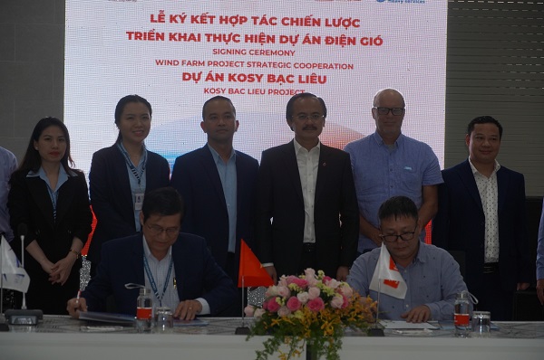 Lễ ký kết Hợp tác Chiến lược triển khai thực hiện các Dự án Điện gió tại Việt Nam và Ký kết Hợp tác Dự án Kosy Bạc Liêu