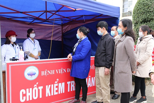 Lào Cai: Kiểm tra công tác phòng, chống Covid-19 tại huyện Bắc Hà, Si Ma Cai