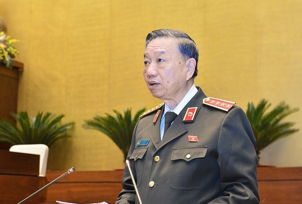 Đại tướngTô Lâm, Ủy viên Bộ Chính trị, Bộ trưởng Bộ Công an