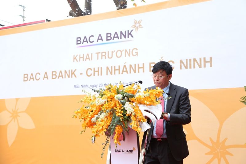 Ông Ngô Tân Phượng – Tỉnh ủy viên, Phó Chủ tịch UBND tỉnh Bắc Ninh phát biểu chúc mừng