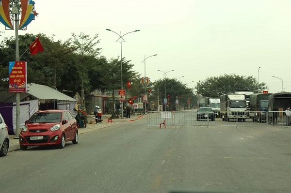 Thiết lập vùng cách ly y tế với thôn Quảng Tân xã Nam Tân, huyện Nam Sách