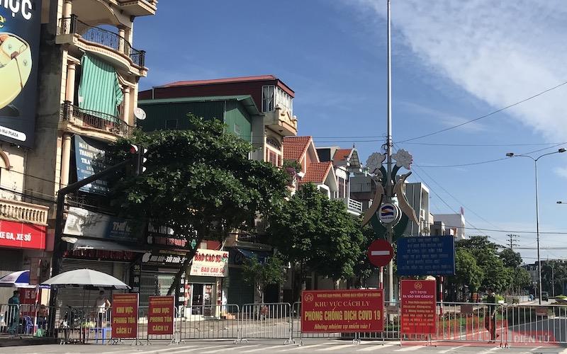 Hải Dương: Cách ly một cụm dân cư ở phố Ngô Quyền