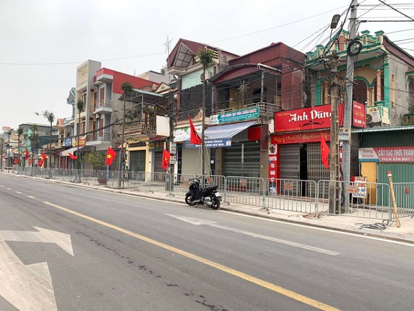 Thiết lập vùng cách ly y tế 21 ngày đối với cụm dân cư Trần Nội và 29 hộ thuộc khu 2, phường Thạch Khôi