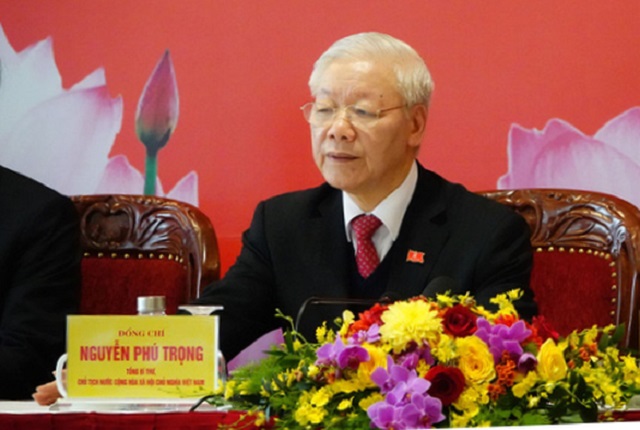 Tổng bí thư, Chủ tịch nước Nguyễn Phú Trọng sẽ chủ trì họp báo - Ảnh: VIỄN SỰ