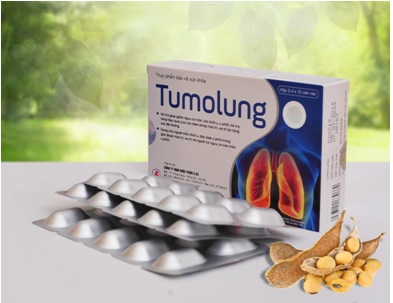 Thực phẩm bảo vệ sức khỏe Tumolung hỗ trợ giảm nhẹ tác dụng phụ của hóa trị, xạ trị ung thư phổi