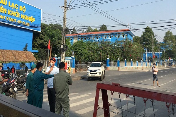 TP Thủ Dầu Một mở rộng phong tỏa khu vực xung quanh Đại Học Thủ Dầu Một