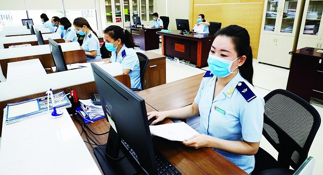Ngành Hải quan: Tháng 1/2021, thu ngân sách đạt trên 30 nghìn tỷ đồng